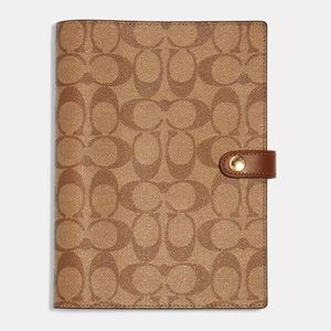 Coach Signature Notebook